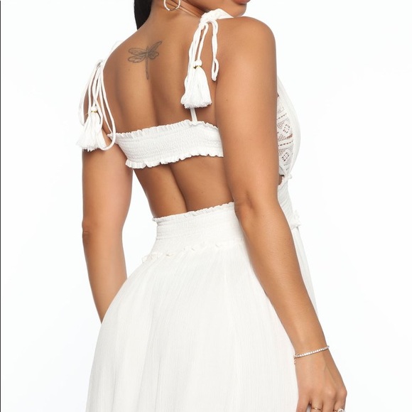 Bohemian White In Search of You Maxi Dress - Picture 3 of 4